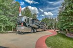 Gorgeous RV Site with Full Hookups and Beautiful Landscaping